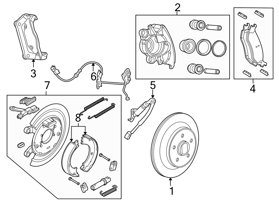 2REAR SUSPENSION. BRAKE COMPONENTS.https://images.simplepart.com/images/parts/motor/fullsize/TM09850.png