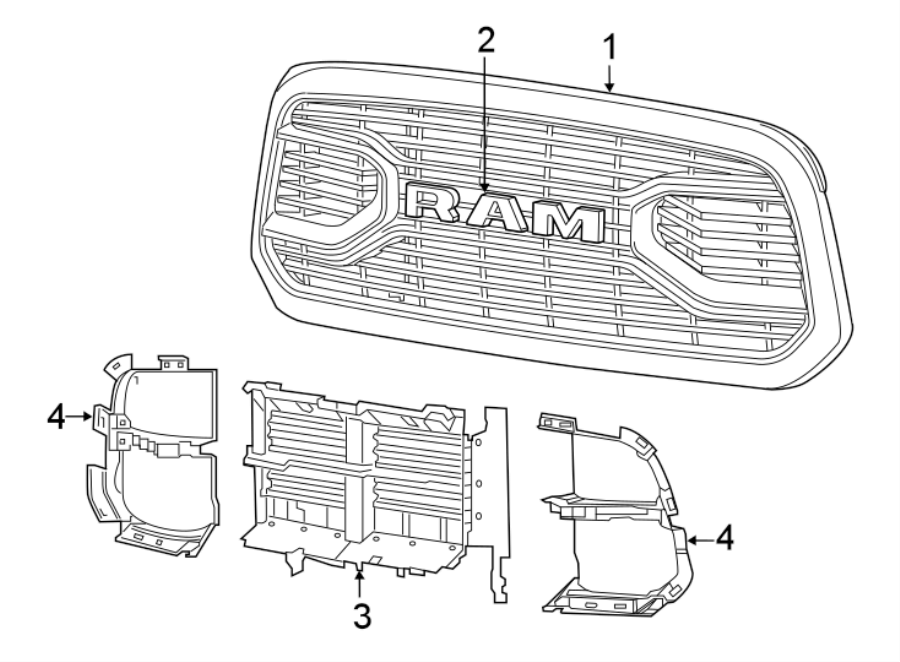 4GRILLE & COMPONENTS.https://images.simplepart.com/images/parts/motor/fullsize/TM13016.png