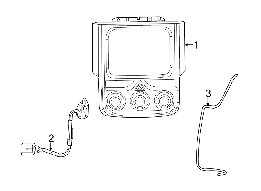 Diagram ELECTRICAL COMPONENTS. for your 2016 Ram 1500 3.6L Pentastar V6 FLEX A/T 4WD Lone Star Crew Cab Pickup Fleetside 