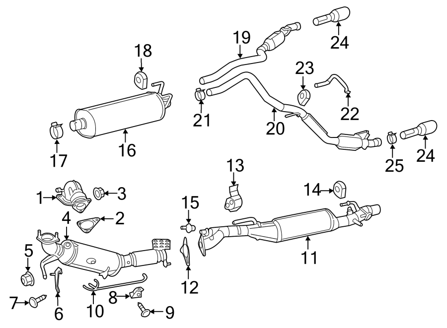 25EXHAUST SYSTEM. EXHAUST COMPONENTS.https://images.simplepart.com/images/parts/motor/fullsize/TM13992.png