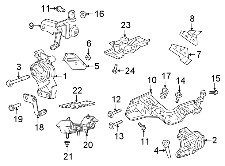 19ENGINE & TRANS MOUNTING.https://images.simplepart.com/images/parts/motor/fullsize/TM19246.png