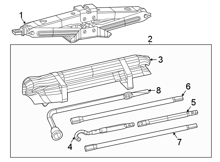 3Jack & components.https://images.simplepart.com/images/parts/motor/fullsize/TM19455.png