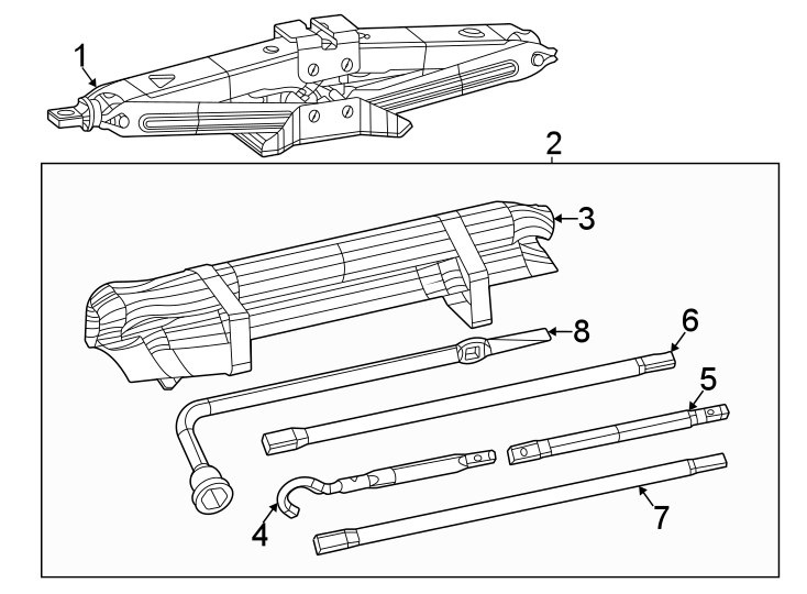 Diagram JACK & COMPONENTS. for your Eagle