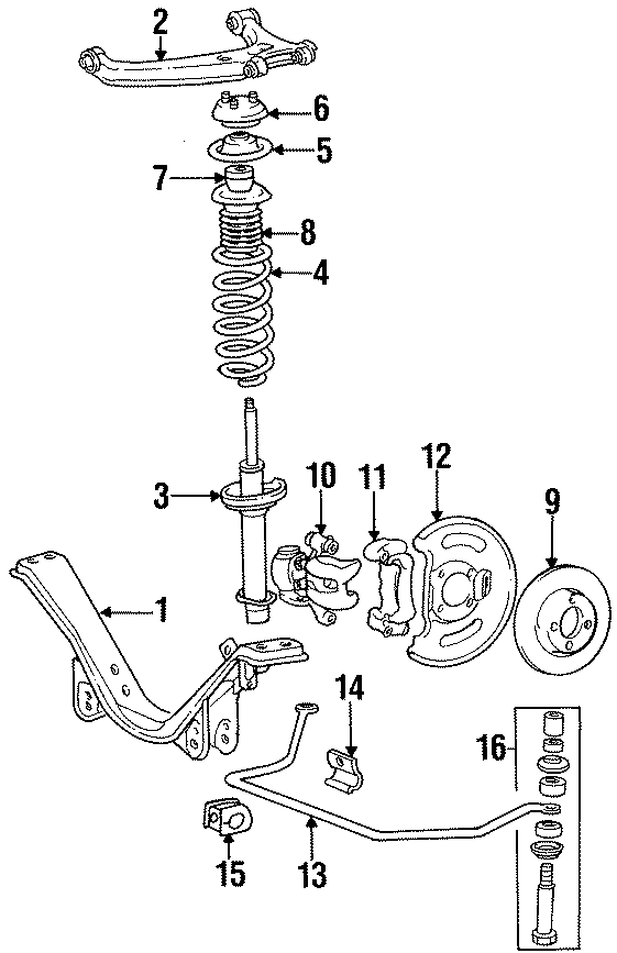 5REAR SUSPENSION. BRAKE COMPONENTS. STABILIZER BAR & COMPONENTS. SUSPENSION COMPONENTS.https://images.simplepart.com/images/parts/motor/fullsize/UN84190.png