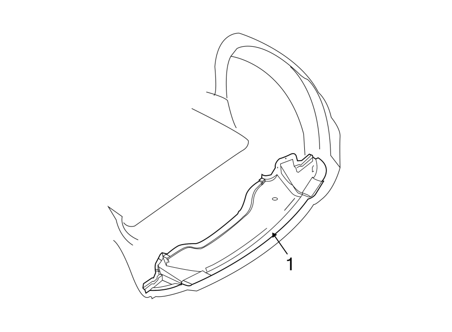 Diagram RADIATOR SUPPORT. SPLASH SHIELDS. for your 2014 Chrysler 200   