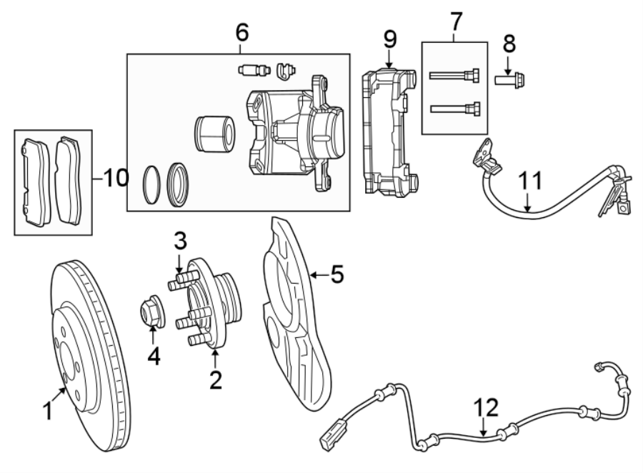 9FRONT SUSPENSION. BRAKE COMPONENTS.https://images.simplepart.com/images/parts/motor/fullsize/UP08226.png