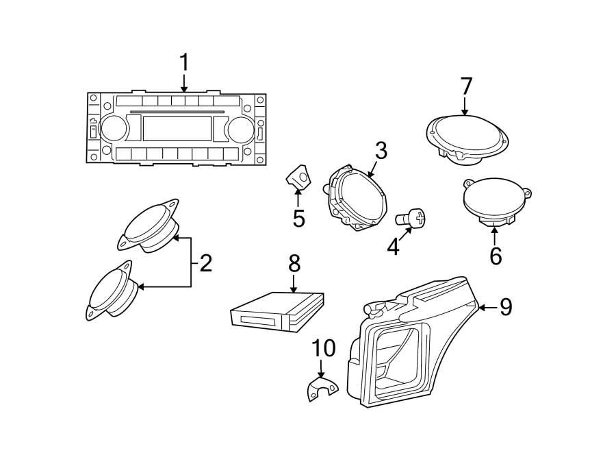 1INSTRUMENT PANEL. SOUND SYSTEM.https://images.simplepart.com/images/parts/motor/fullsize/UP08310.png