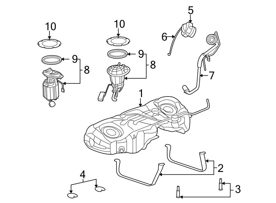 FUEL SYSTEM COMPONENTS.