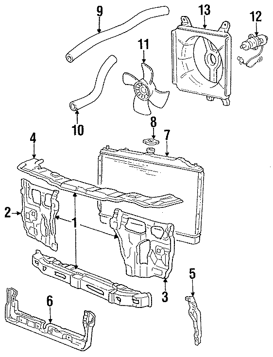 9COOLING FAN. RADIATOR & COMPONENTS. RADIATOR SUPPORT.https://images.simplepart.com/images/parts/motor/fullsize/UP89040.png