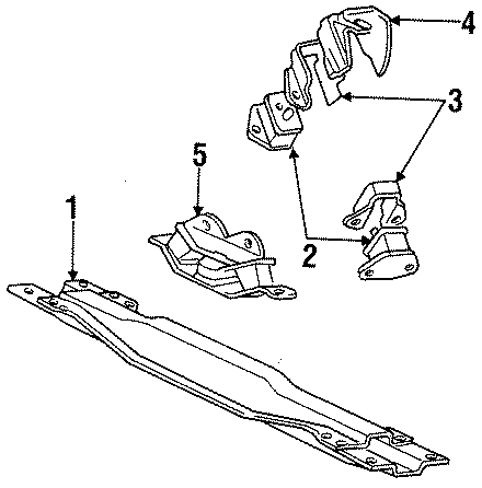 ENGINE & TRANS MOUNTING.