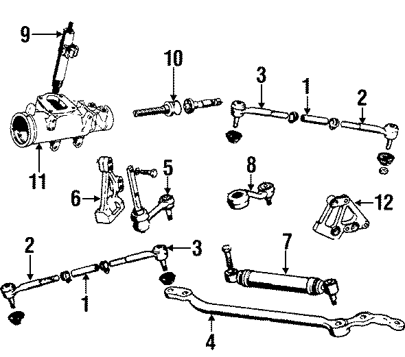 STEERING GEAR & LINKAGE.