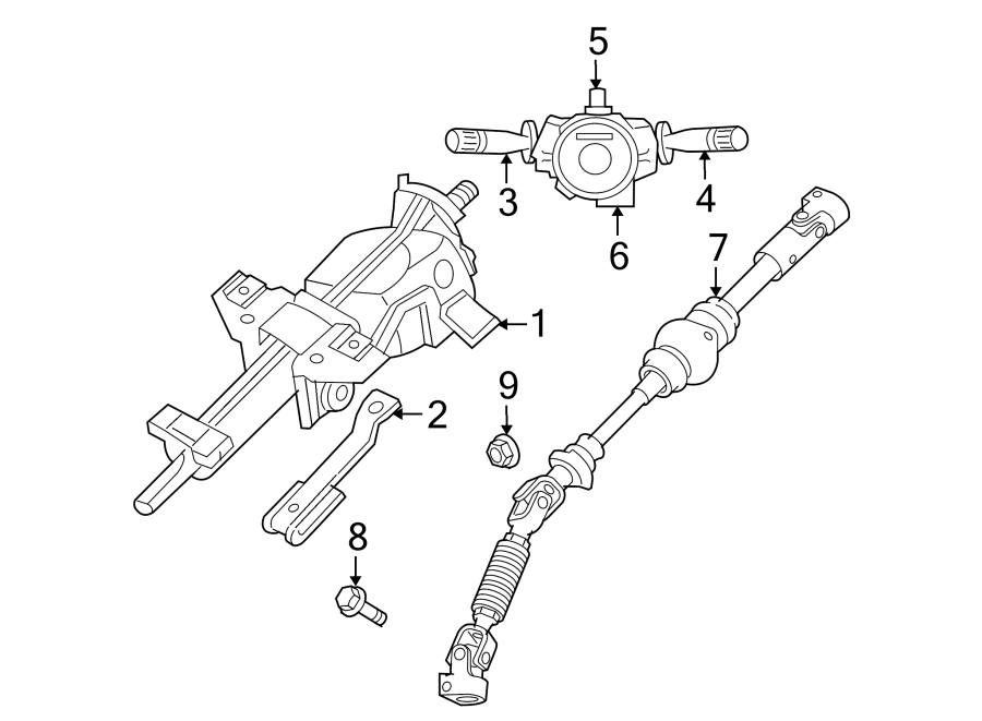 8SHAFT & INTERNAL COMPONENTS. SHROUD. STEERING COLUMN ASSEMBLY. SWITCHES & LEVERS.https://images.simplepart.com/images/parts/motor/fullsize/WA05380.png