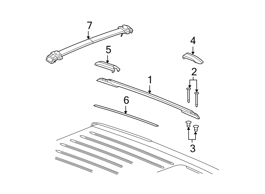 3ROOF. LUGGAGE CARRIER.https://images.simplepart.com/images/parts/motor/fullsize/WA05510.png