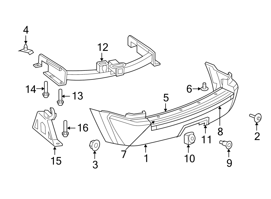 3REAR BUMPER. BUMPER & COMPONENTS.https://images.simplepart.com/images/parts/motor/fullsize/WA05705.png