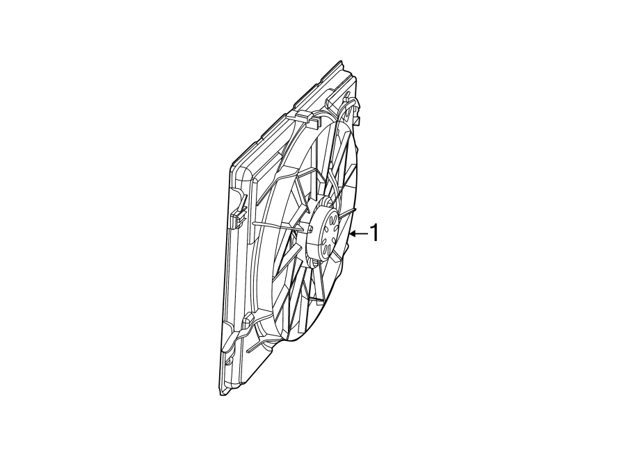 Diagram COOLING FAN. for your Jeep