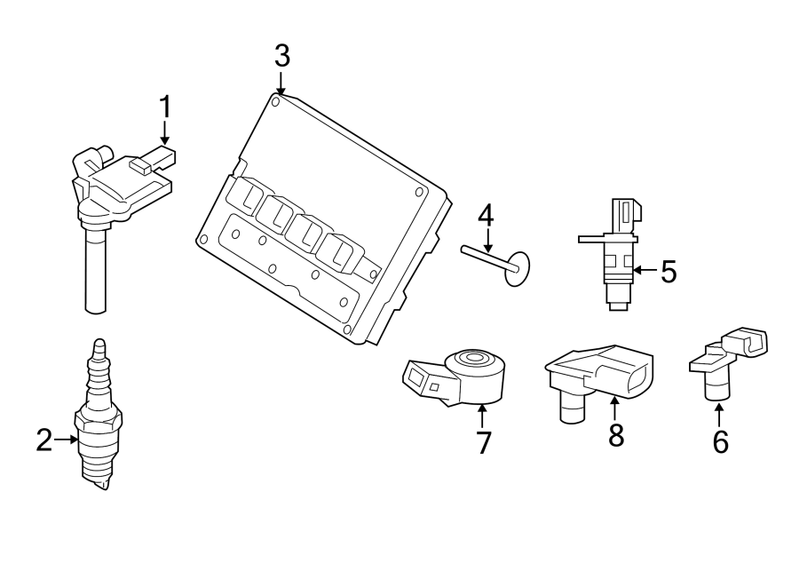 Diagram IGNITION SYSTEM. for your 2009 Dodge Durango   