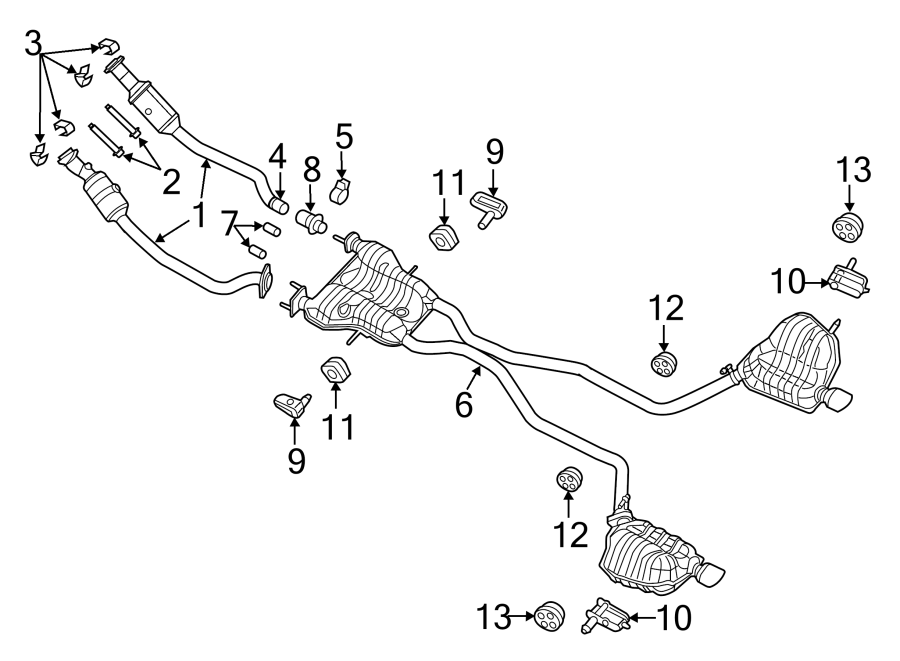 3EXHAUST SYSTEM. EXHAUST COMPONENTS.https://images.simplepart.com/images/parts/motor/fullsize/WA11325.png