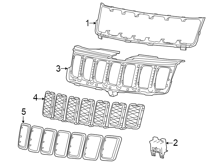 4Grille & components.https://images.simplepart.com/images/parts/motor/fullsize/WA14028.png