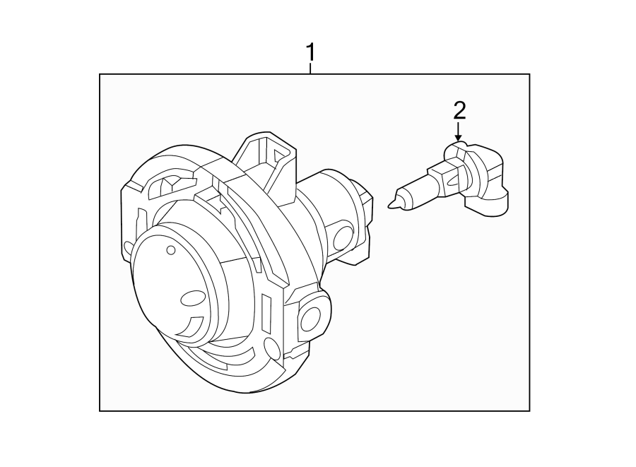 Diagram FRONT LAMPS. FOG LAMPS. for your 2018 Jeep Grand Cherokee 3.0L EcoDiesel V6 DIESEL A/T RWD Limited Sport Utility 