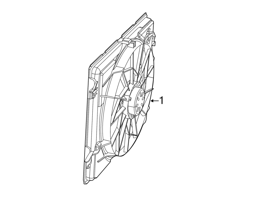 Diagram COOLING FAN. for your Jeep