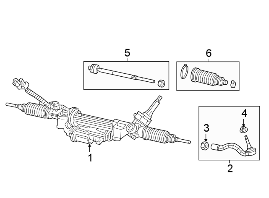 STEERING GEAR & LINKAGE. Diagram