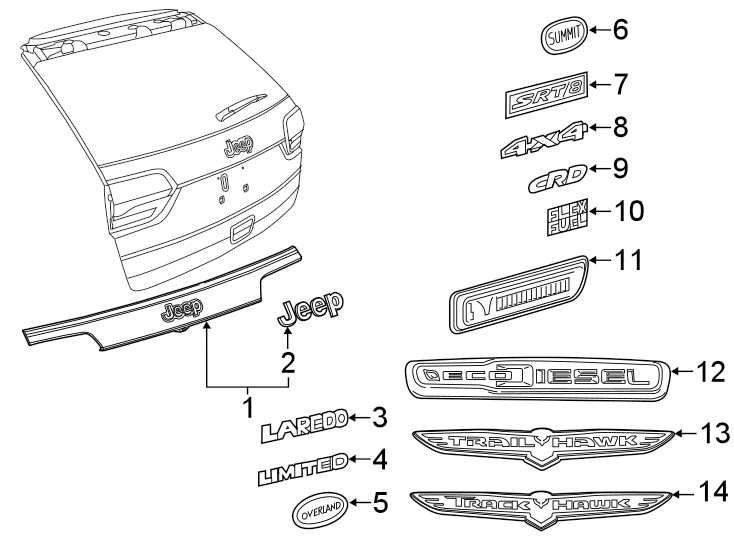 4LIFT GATE. EXTERIOR TRIM.https://images.simplepart.com/images/parts/motor/fullsize/WA14740.png