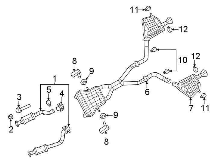 7EXHAUST SYSTEM. EXHAUST COMPONENTS.https://images.simplepart.com/images/parts/motor/fullsize/WA14915.png