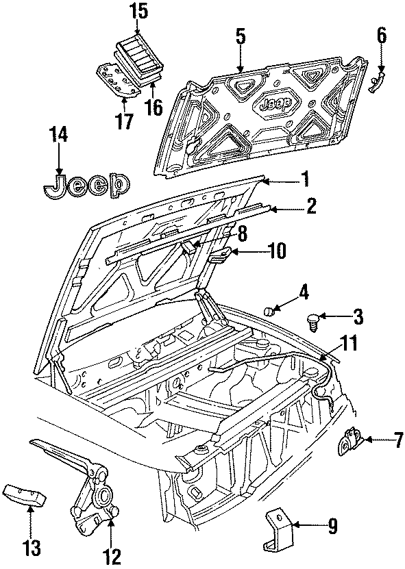 6EXTERIOR TRIM. HOOD & COMPONENTS.https://images.simplepart.com/images/parts/motor/fullsize/WA95130.png