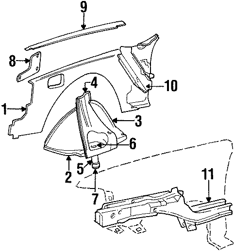 7FENDER. STRUCTURAL COMPONENTS & RAILS.https://images.simplepart.com/images/parts/motor/fullsize/WA95180.png