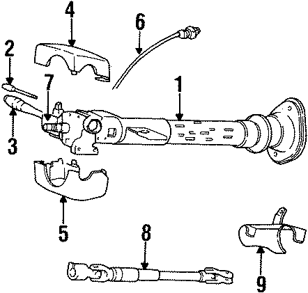 6SHAFT & INTERNAL COMPONENTS. SHROUD. STEERING COLUMN ASSEMBLY. SWITCHES & LEVERS.https://images.simplepart.com/images/parts/motor/fullsize/WA95300.png