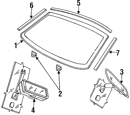 4WINDSHIELD. GLASS. REVEAL MOLDINGS.https://images.simplepart.com/images/parts/motor/fullsize/WA95330.png