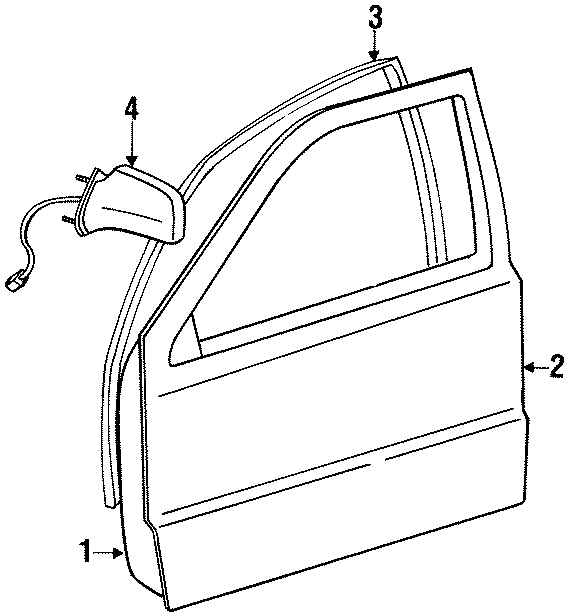 4FRONT DOOR. DOOR & COMPONENTS. OUTSIDE MIRRORS.https://images.simplepart.com/images/parts/motor/fullsize/WA95460.png