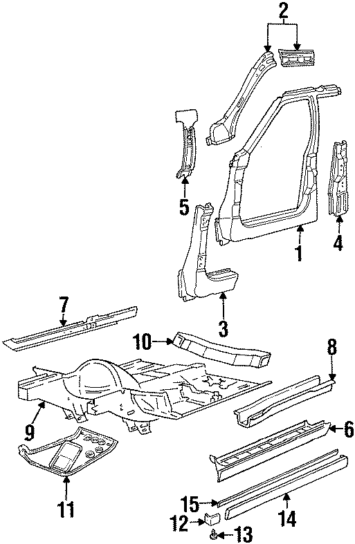 10PILLARS. ROCKER & FLOOR.https://images.simplepart.com/images/parts/motor/fullsize/WA95510.png