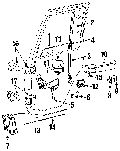 12REAR DOOR. GLASS & HARDWARE.https://images.simplepart.com/images/parts/motor/fullsize/WA95550.png