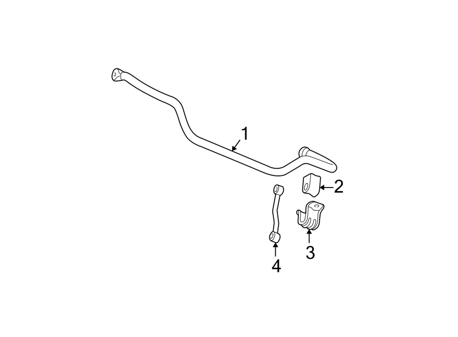 2FRONT SUSPENSION. STABILIZER BAR & COMPONENTS.https://images.simplepart.com/images/parts/motor/fullsize/WA99236.png