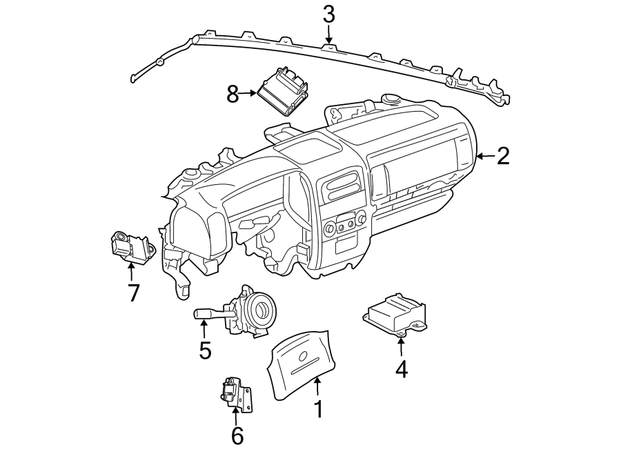 6RESTRAINT SYSTEMS. AIR BAG COMPONENTS.https://images.simplepart.com/images/parts/motor/fullsize/WA99410.png