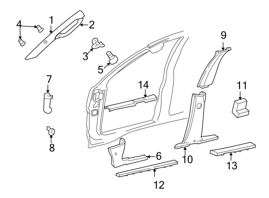 5PILLARS. ROCKER & FLOOR. INTERIOR TRIM.https://images.simplepart.com/images/parts/motor/fullsize/WA99479.png