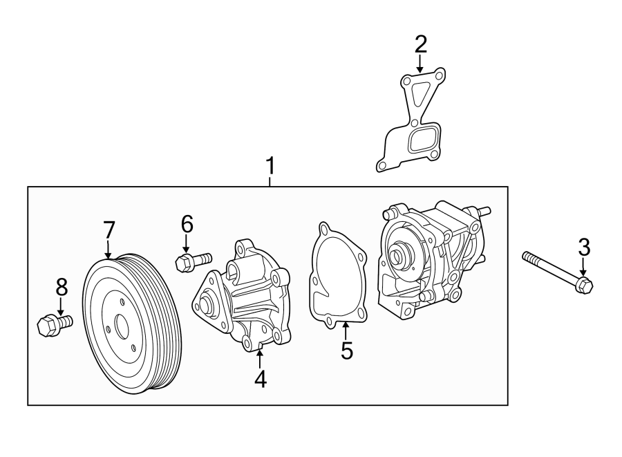 2Grille. Water pump.https://images.simplepart.com/images/parts/motor/fullsize/WB14070.png