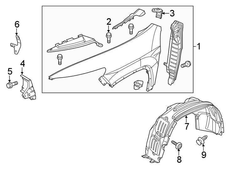 8FENDER & COMPONENTS.https://images.simplepart.com/images/parts/motor/fullsize/WB14140.png