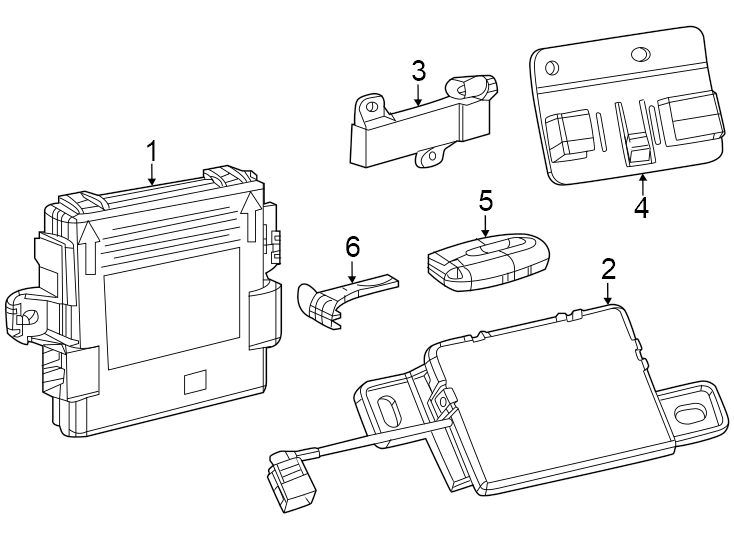 6Keyless entry components.https://images.simplepart.com/images/parts/motor/fullsize/WB14202.png