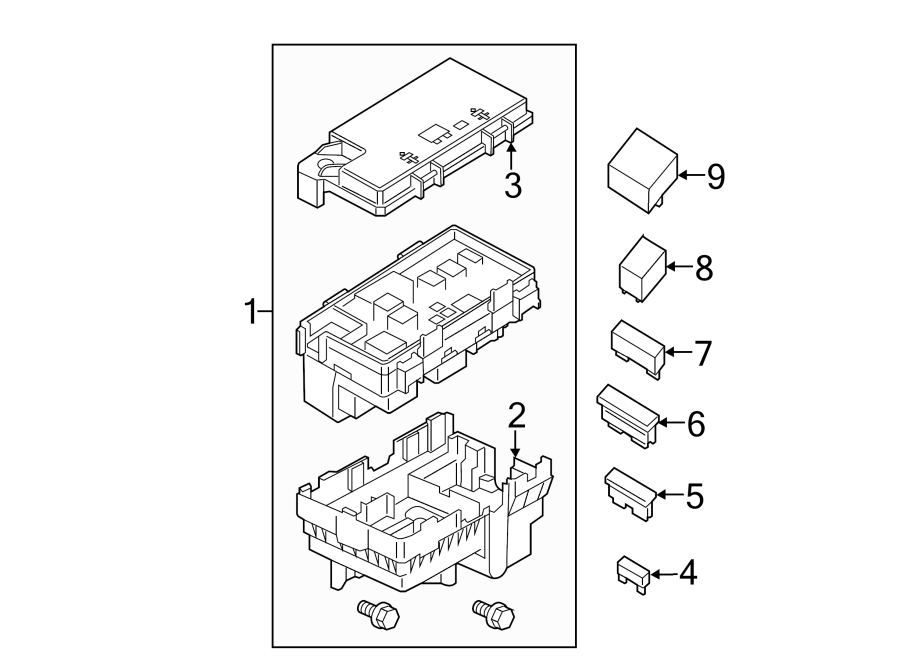 Diagram FUSE & RELAY. for your Jeep