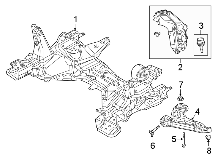 2FRONT SUSPENSION. SUSPENSION COMPONENTS.https://images.simplepart.com/images/parts/motor/fullsize/WB14306.png