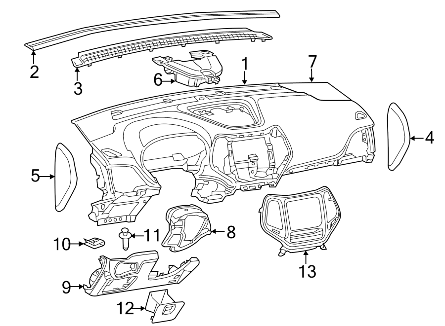 11INSTRUMENT PANEL COMPONENTS.https://images.simplepart.com/images/parts/motor/fullsize/WB14365.png