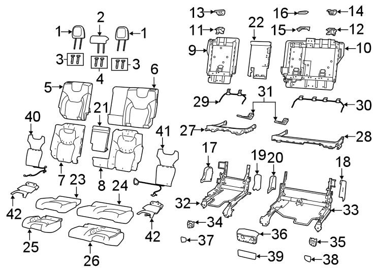 13SEATS & TRACKS. REAR SEAT COMPONENTS.https://images.simplepart.com/images/parts/motor/fullsize/WB14442.png