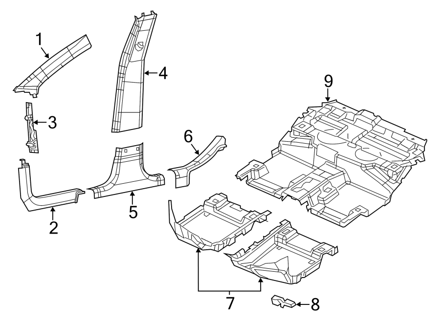 8PILLARS. ROCKER & FLOOR. INTERIOR TRIM.https://images.simplepart.com/images/parts/motor/fullsize/WB14495.png