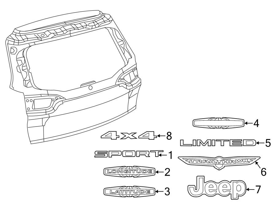 4LIFT GATE. EXTERIOR TRIM.https://images.simplepart.com/images/parts/motor/fullsize/WB14740.png