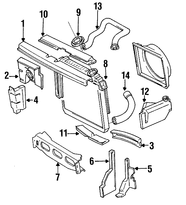 8RADIATOR & COMPONENTS. RADIATOR SUPPORT.https://images.simplepart.com/images/parts/motor/fullsize/WB4040.png