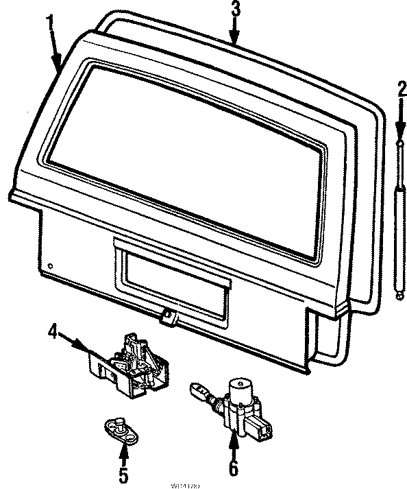 3LIFT GATE. GATE & HARDWARE.https://images.simplepart.com/images/parts/motor/fullsize/WB4180.png