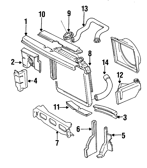 10RADIATOR & COMPONENTS. RADIATOR SUPPORT.https://images.simplepart.com/images/parts/motor/fullsize/WB4920.png