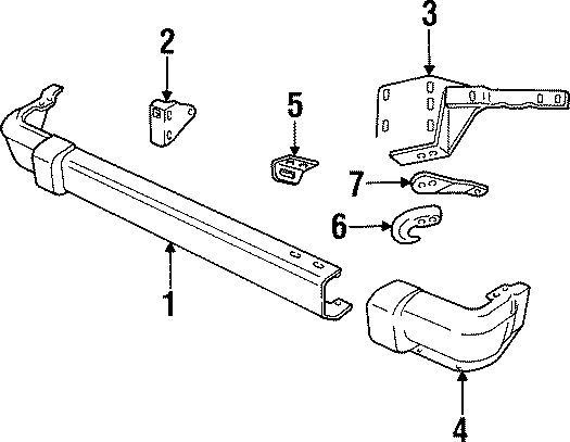 5FRONT BUMPER. BUMPER & COMPONENTS.https://images.simplepart.com/images/parts/motor/fullsize/WB97005.png